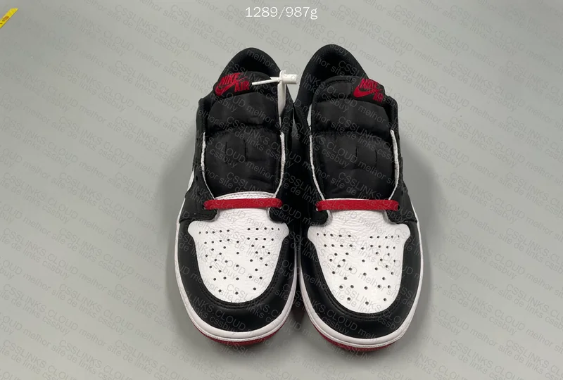 Air Jordan 1 Low Black Toe 3