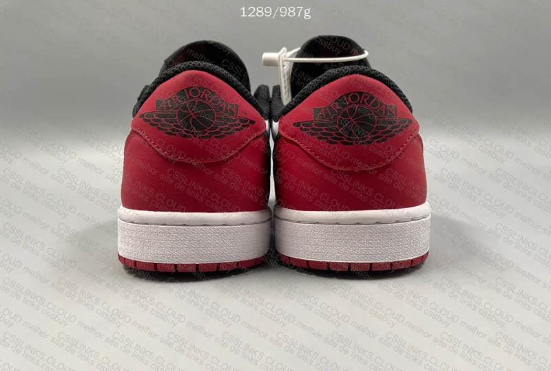 Air Jordan 1 Low Black Toe 5