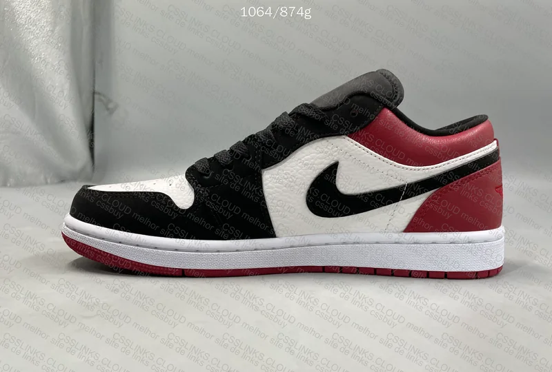 Air Jordan 1 Low Black Toe 2