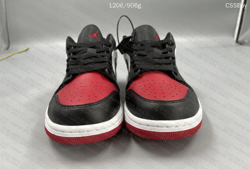 Air Jordan 1 Low 'Bred Toe' 2