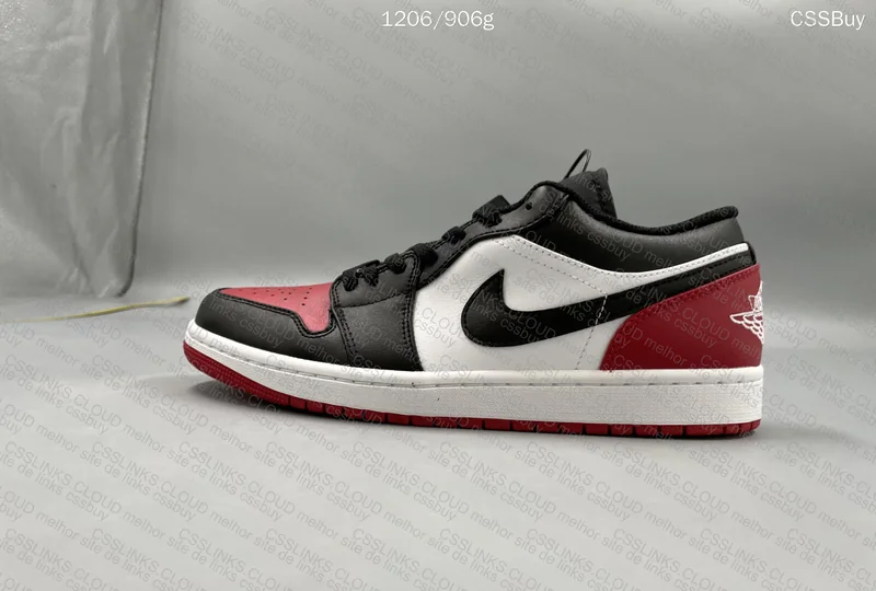 Air Jordan 1 Low 'Bred Toe' 6