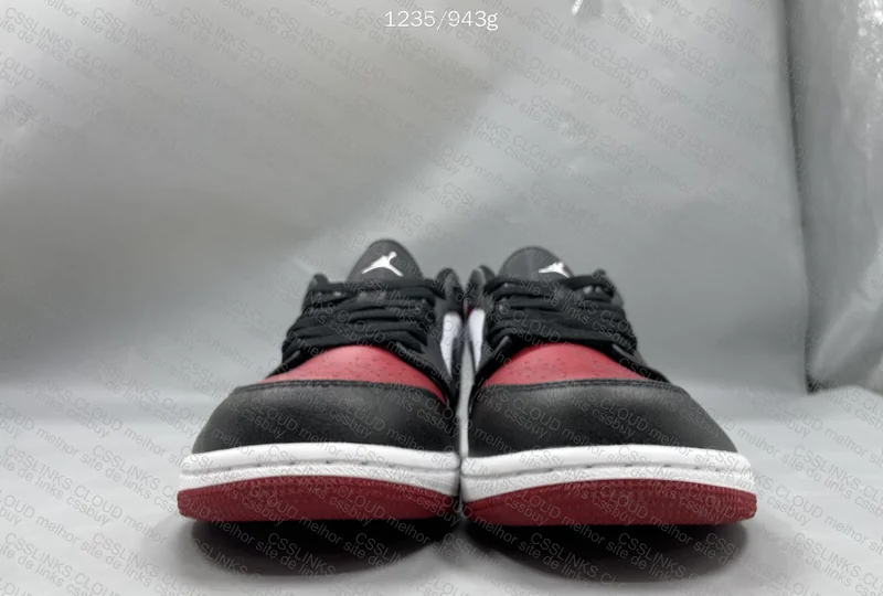 Air Jordan 1 Low Bred Toe 2