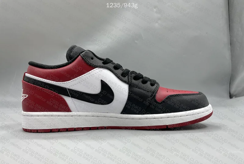 Air Jordan 1 Low Bred Toe 4