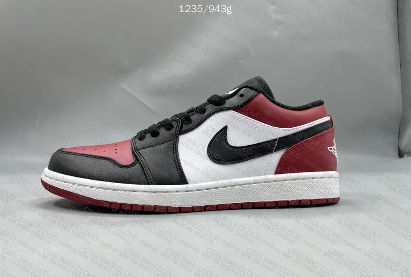 Air Jordan 1 Low Bred Toe 5