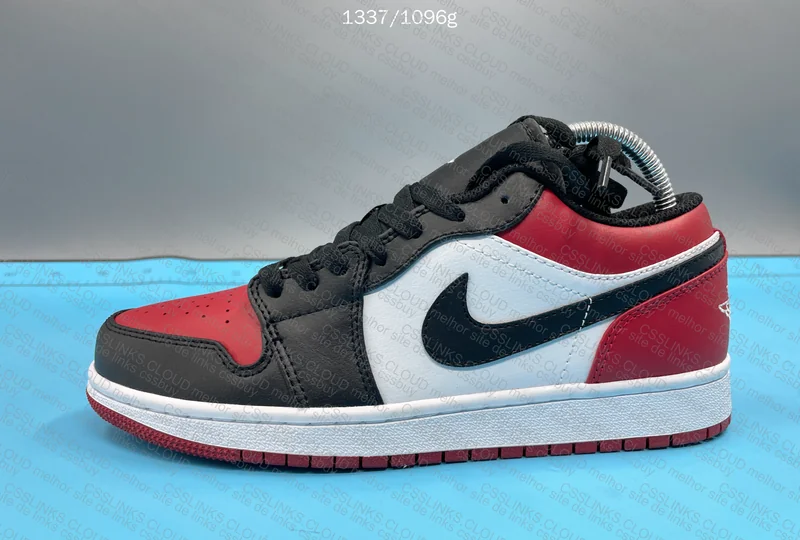 Air Jordan 1 Low - Bred Toe (DT Batch) 7