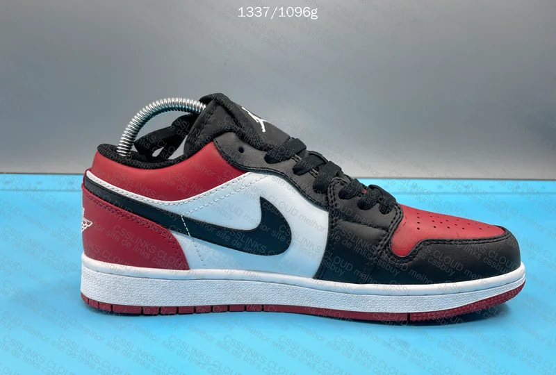 Air Jordan 1 Low - Bred Toe (DT Batch) 8