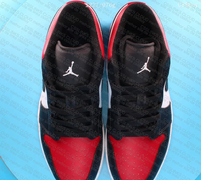 Air Jordan 1 Low Bred Toe VT