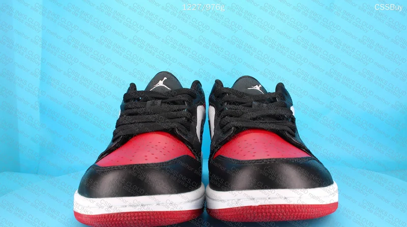 Air Jordan 1 Low Bred Toe VT 2