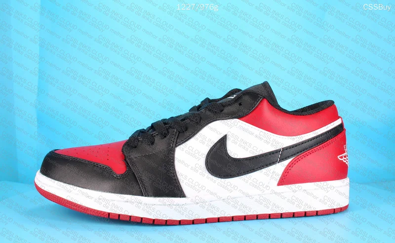 Air Jordan 1 Low Bred Toe VT 6