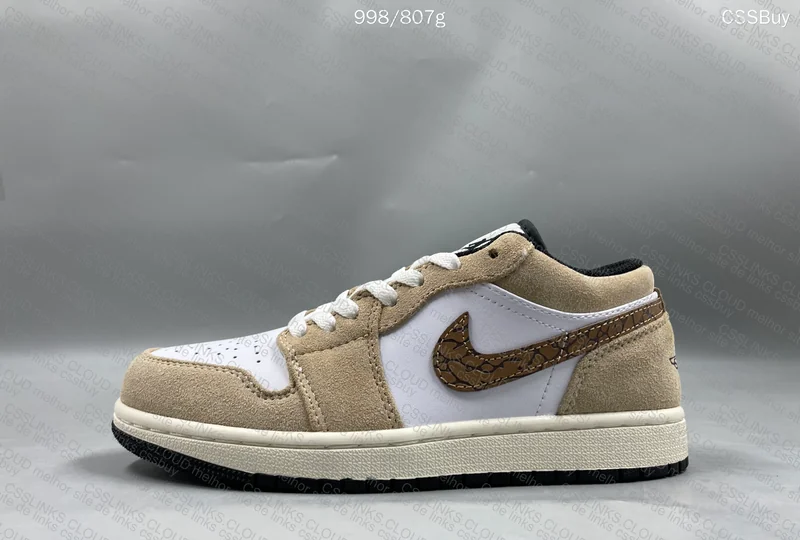 Air Jordan 1 Low "Brown Elephant"
