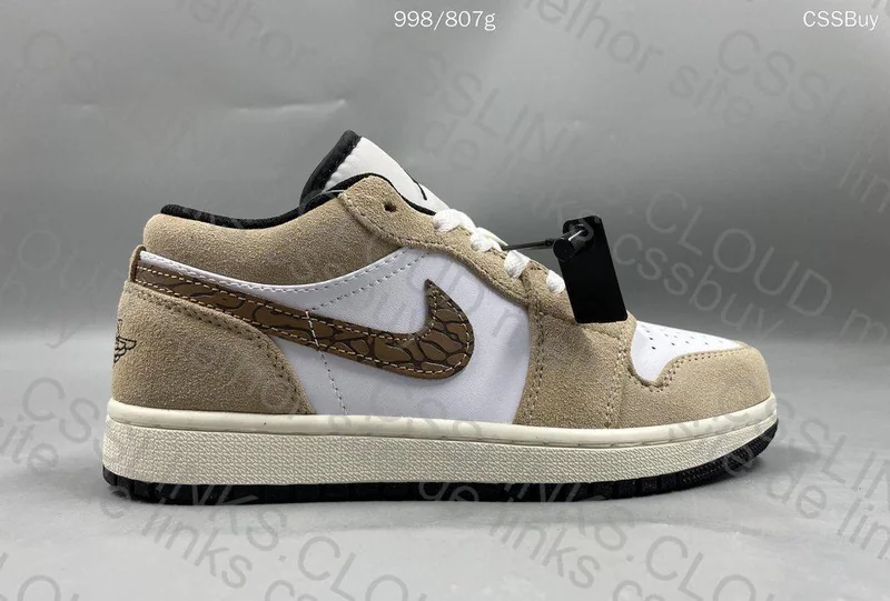 Air Jordan 1 Low "Brown Elephant" 7
