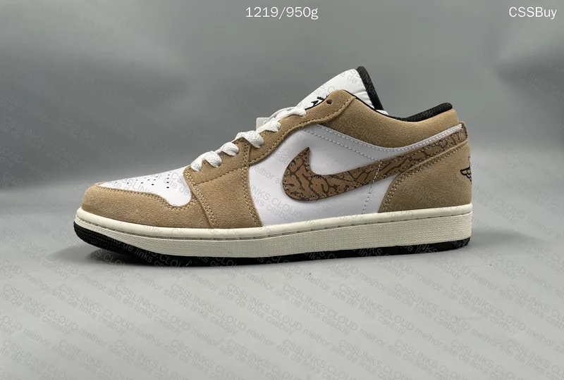 Air Jordan 1 Low Brown Elephant 4