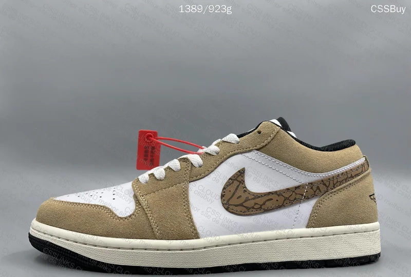 Air Jordan 1 Low Brown Elephant 3