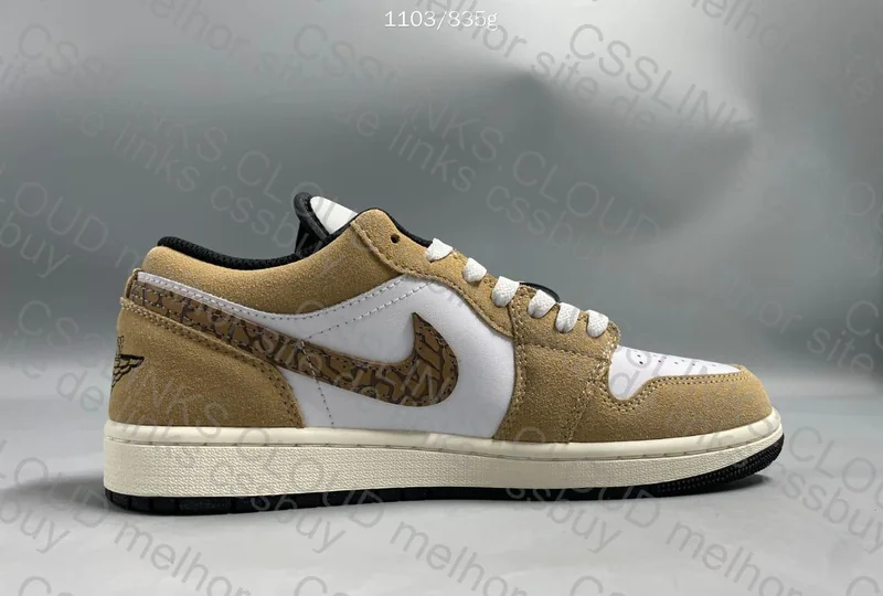 Air Jordan 1 Low "Brown Elephant" 2