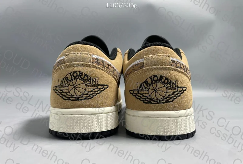 Air Jordan 1 Low "Brown Elephant" 6