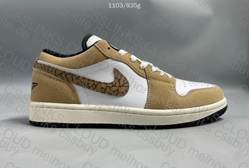Air Jordan 1 Low "Brown Elephant" 7