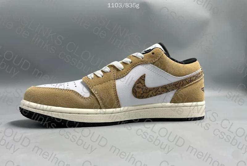 Air Jordan 1 Low "Brown Elephant" 8