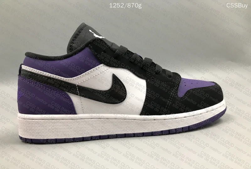 Air Jordan 1 Low 'Court Purple' 6
