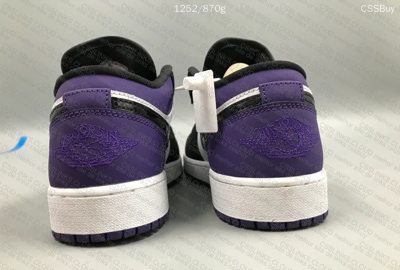 Air Jordan 1 Low 'Court Purple' 7
