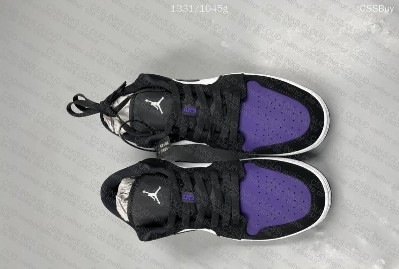 Air Jordan 1 Low Court Purple 3