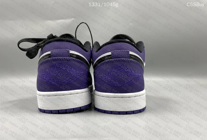 Air Jordan 1 Low Court Purple 4