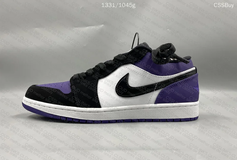 Air Jordan 1 Low Court Purple 5