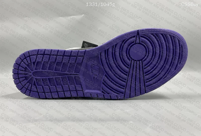 Air Jordan 1 Low Court Purple 7