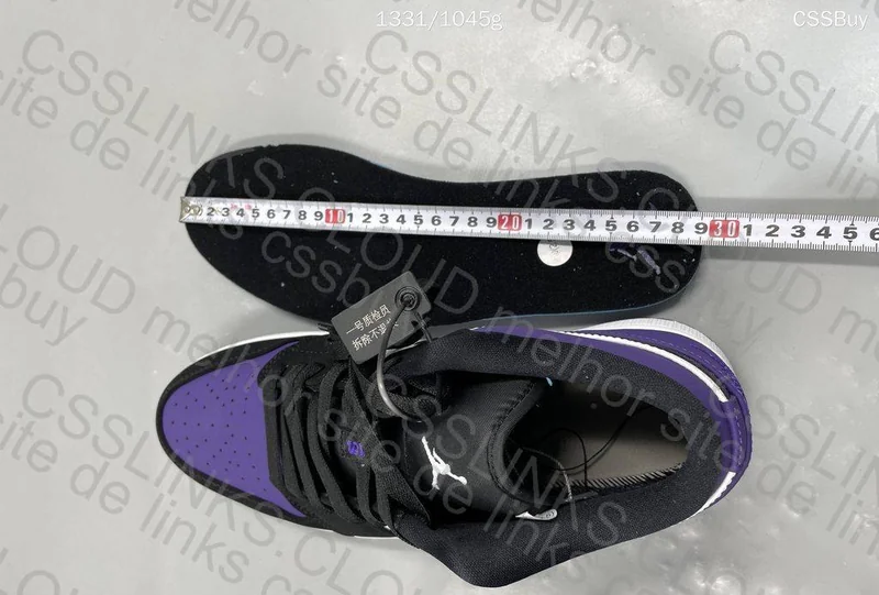 Air Jordan 1 Low Court Purple 9