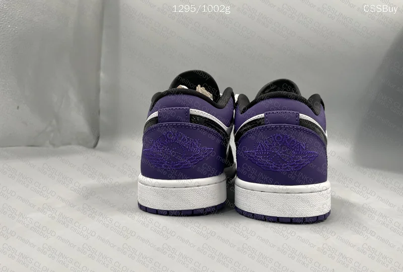 Air Jordan 1 Low Court Purple 4