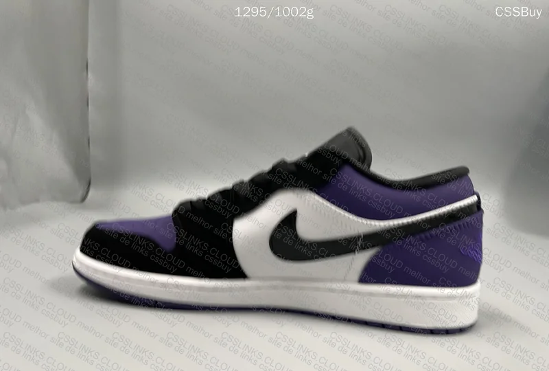 Air Jordan 1 Low Court Purple 5