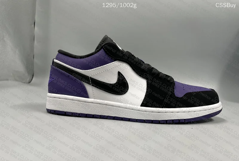 Air Jordan 1 Low Court Purple 6