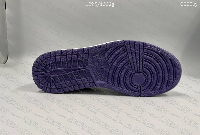 Air Jordan 1 Low Court Purple 7