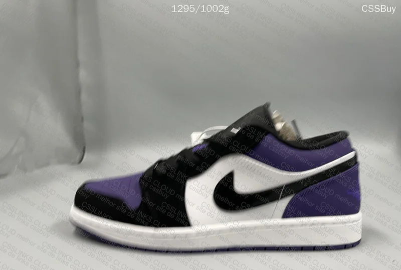 Air Jordan 1 Low Court Purple 9