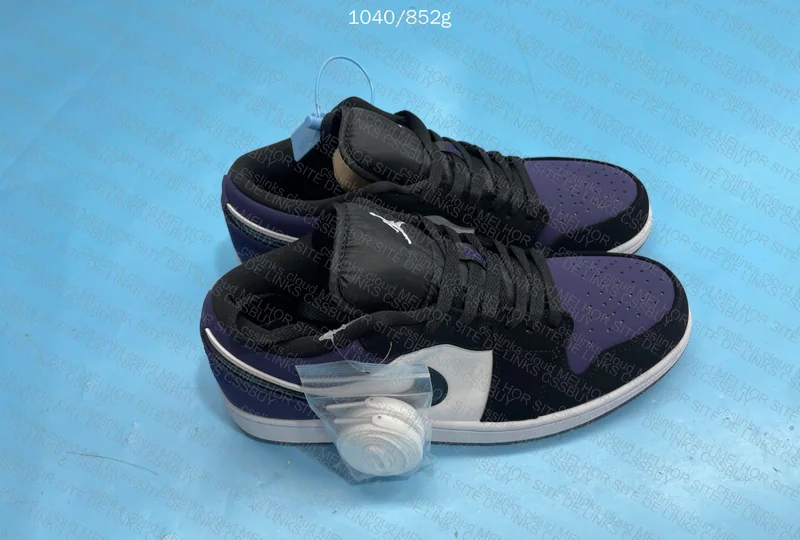 Air Jordan 1 Low Court Purple