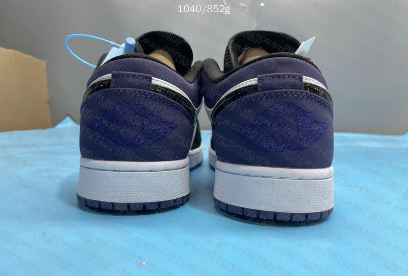 Air Jordan 1 Low Court Purple 3