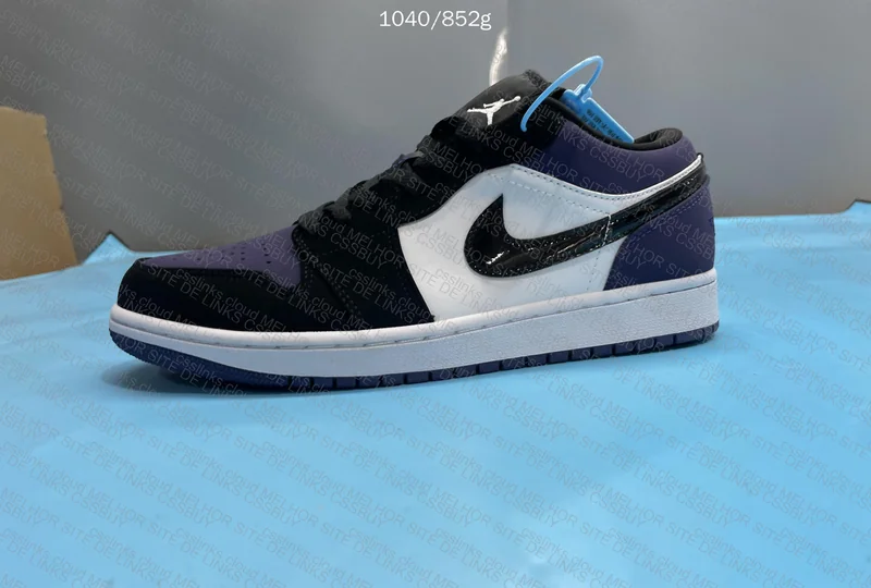 Air Jordan 1 Low Court Purple 4