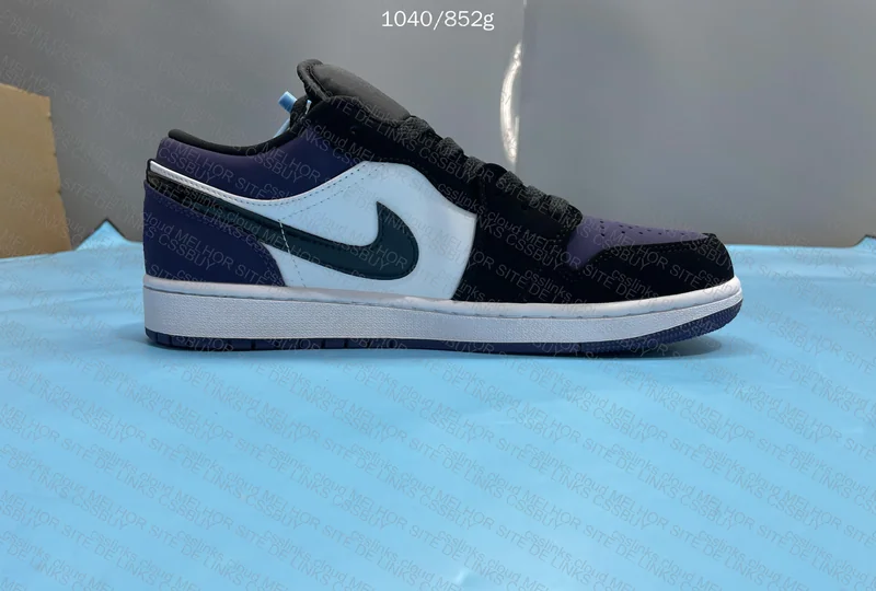 Air Jordan 1 Low Court Purple 5