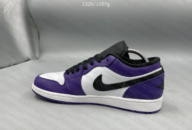 Air Jordan 1 Low Court Purple 2.0 DT 3