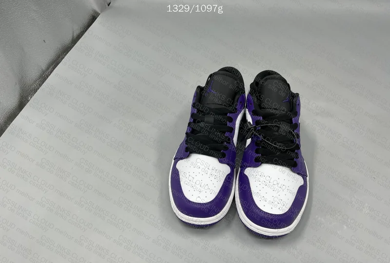 Air Jordan 1 Low Court Purple 2.0 DT 8