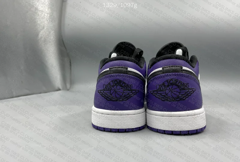 Air Jordan 1 Low Court Purple 2.0 DT 9