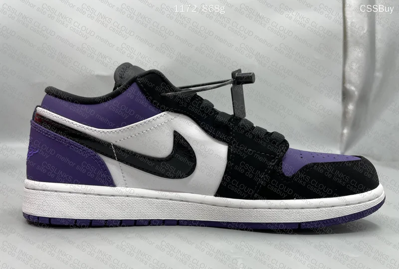Air Jordan 1 Low Court Purple (RL?) 4