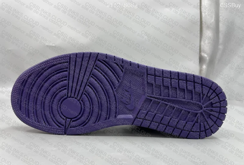 Air Jordan 1 Low Court Purple (RL?) 5