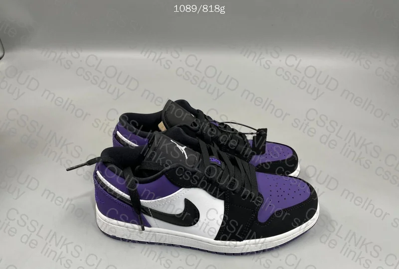 Air Jordan 1 Low Court Purple