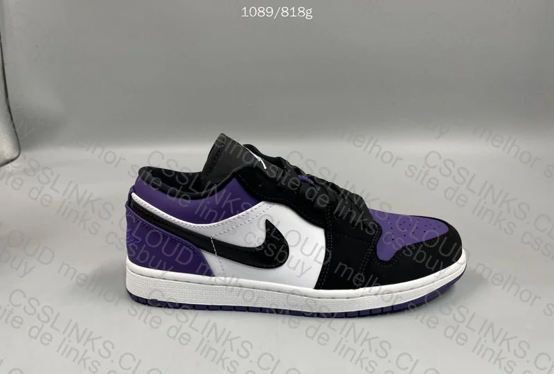 Air Jordan 1 Low Court Purple 3