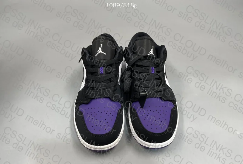 Air Jordan 1 Low Court Purple 4