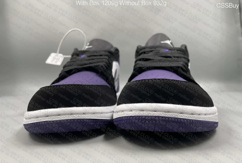 Air Jordan 1 Low DT Court Purple