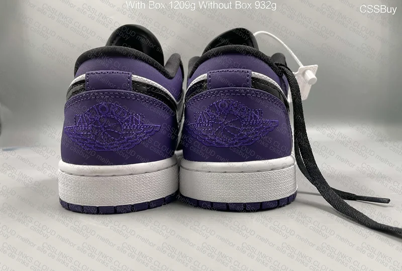 Air Jordan 1 Low DT Court Purple 5