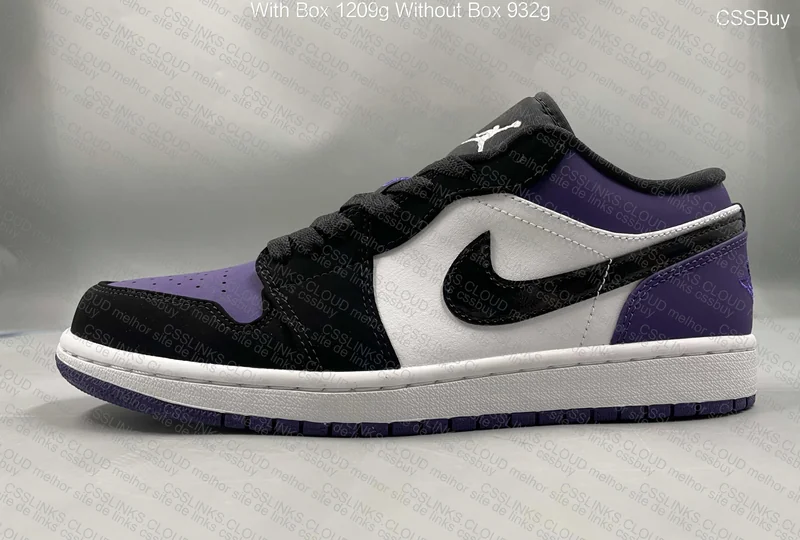 Air Jordan 1 Low DT Court Purple 6