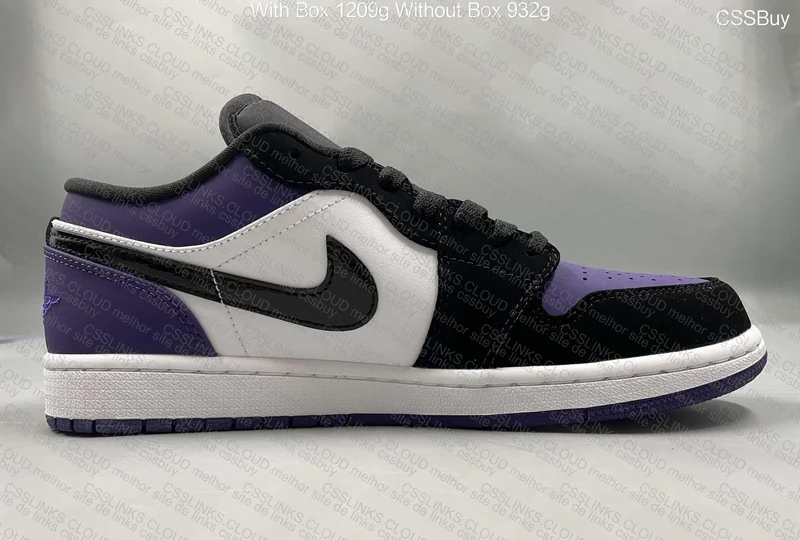 Air Jordan 1 Low DT Court Purple 7