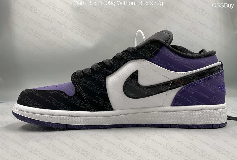 Air Jordan 1 Low DT Court Purple 9